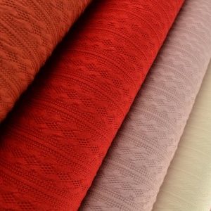 Jacquard gebreide kabelstof