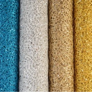 Opengewerkte pailletten