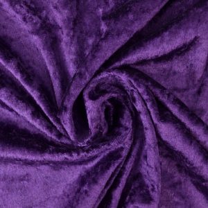 Crushed velvet - Paars