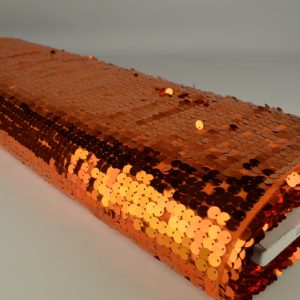 Paillettenstof XL - Oranje - Rol